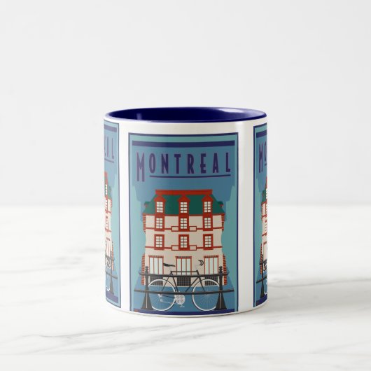 Montreal-Tasse Zweifarbige Tasse (Mittel)
