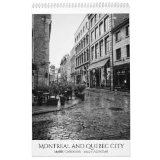 Montreal und Quebec City - Marie Cardona Kalender
