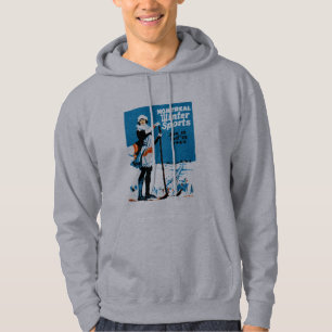 Montreal-Winter-Sport-Plakat 1924 Hoodie