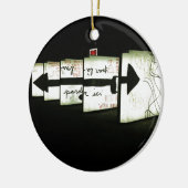 Montrealer Kunst Keramik Ornament (Links)