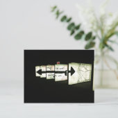 Montrealer Kunst Postkarte (Stehend Vorderseite)