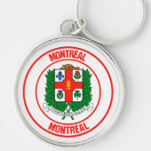 Montrealer RundEmblem Schlüsselanhänger (Vorne)