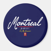 Montrealer Script Magnet (Vorne)