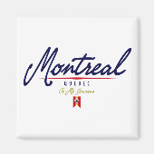 Montrealer Script Magnet (Vorne)