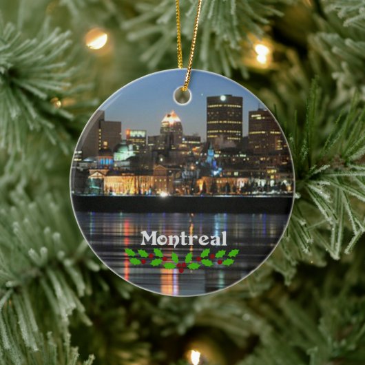 Montrealer Weihnachten Keramik Ornament (Baum)