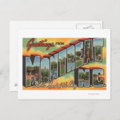 Montreat, North Carolina - Große Briefszenen 2 Postkarte (Vorne/Hinten)