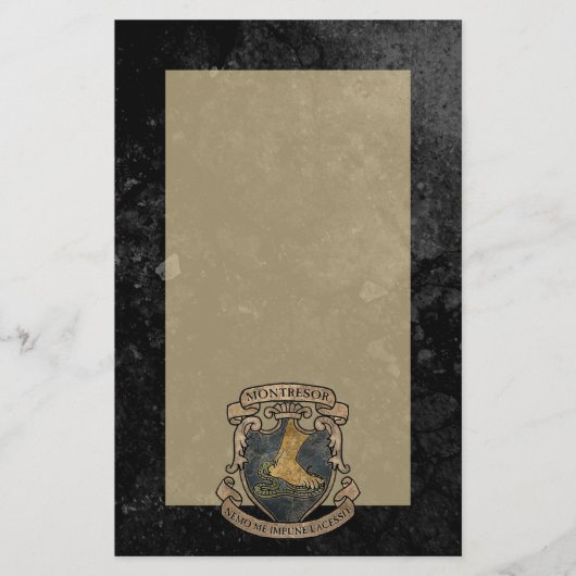 Montresor-Wappen Briefpapier (Vorderseite)