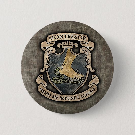 Montresor Wappen Button (Vorderseite)