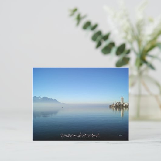 Montreux Postkarte (Stehend Vorderseite)