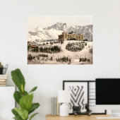 Montreux Schweiz Poster (Heimbüro)