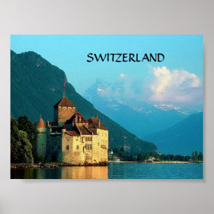 MONTREUX, SCHWEIZ POSTER
