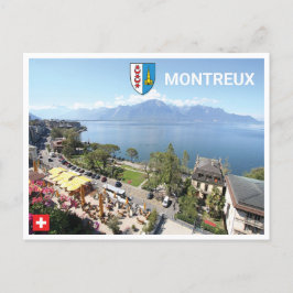 Montreux - Schweiz Postkarte
