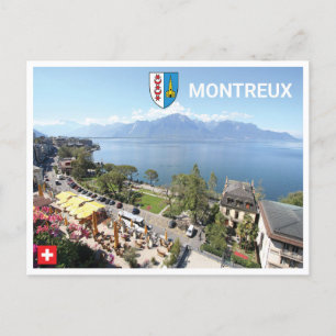 Montreux - Schweiz Postkarte