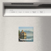Montreux Schweiz Schloss Chillon Magnet (In Situ (Geschirrspüler))