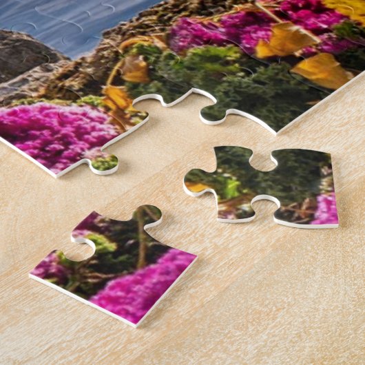 Montreux, Schweiz, Schöne Aussicht auf den Genfers Puzzle (Seite)