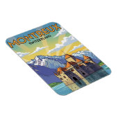 Montreux Switzerland Chateau de Chillon Magnet (Rechte Seite)