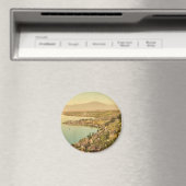 Montreux und Clarens, Geneve Lake, Schweiz VI Magnet (In Situ (Geschirrspüler))