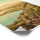 Montreux und Clarens, Geneve Lake, Schweiz VI Poster (Ecke)