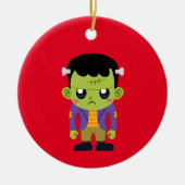 Montrouis Halloween Keramik Ornament (Vorne)