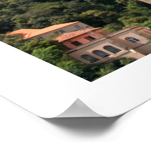 Montserrat Abbey Poster (Ecke)