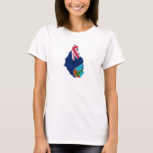 Montserrat flag and map T-Shirt (Vorderseite)