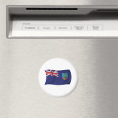 Montserrat Flag Magnet (In Situ (Geschirrspüler))
