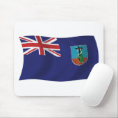 Montserrat Flag Mousepad (Mit Mouse)