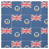 Montserrat-Flagge Stoff (Muster)