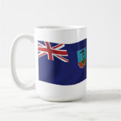 Montserrat Flagge Tasse (Links)
