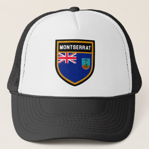 Montserrat-Flagge Truckerkappe