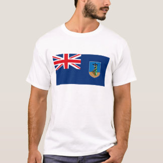 Montserrat-Flaggen-T - Shirt