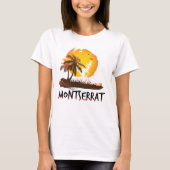Montserrat grunge T-Shirt (Vorderseite)