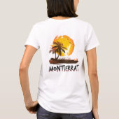 Montserrat grunge T-Shirt (Rückseite)