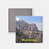 Montserrat-Magnet Magnet (Vorderseite/Rückseite)