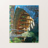 Montserrat Park Barcelona. Puzzle (Vertikal)