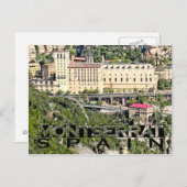 Montserrat Postkarte (Vorne/Hinten)