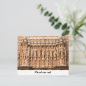 Montserrat Postkarte (Stehend Vorderseite)