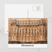 Montserrat Postkarte (Vorne/Hinten)