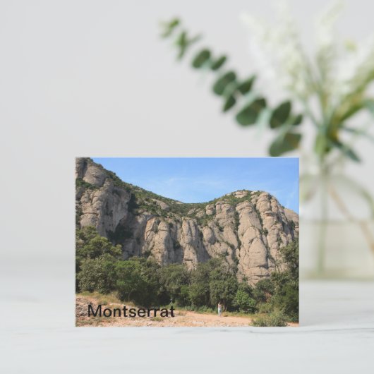 Montserrat Postkarte (Stehend Vorderseite)