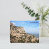 Montserrat Postkarte (Stehend Vorderseite)