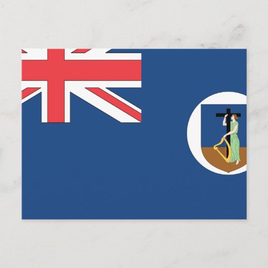 Montserrat Postkarte (Vorderseite)