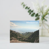 Montserrat Postkarte (Stehend Vorderseite)