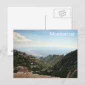 Montserrat Postkarte (Vorne/Hinten)