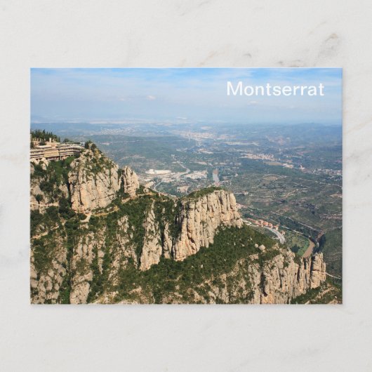 Montserrat Postkarte (Vorderseite)
