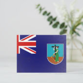 Montserrat Postkarte (Stehend Vorderseite)