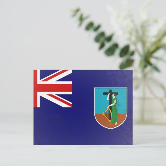 Montserrat Postkarte (Stehend Vorderseite)