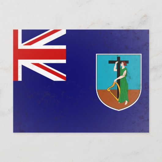 Montserrat Postkarte (Vorderseite)