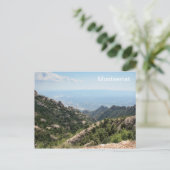Montserrat Postkarte (Stehend Vorderseite)