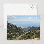 Montserrat Postkarte (Vorne/Hinten)