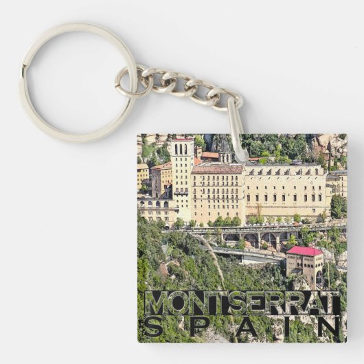 Montserrat Schlüsselanhänger (Vorderseite)